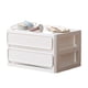 thumbnail image 3 of Cajón de almacenamiento Jadeshay Caja de escritorio de Plástico apilable, 3 of 8