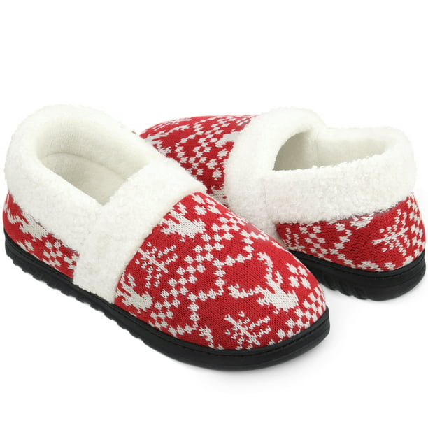Bergman Kelly Warm Knit House Slippers for Women (Arctic Love ...