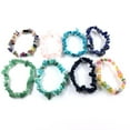 thumbnail image 2 of Handmade Stretch 7 Chakra Crystal Chip Bracelet Gravel Bracelet Irregular Natural Stone Charm with Elastic Rope Gift For Women, 2 of 7