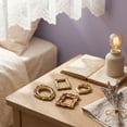 thumbnail image 5 of Gold Vintage Mini Photo Frame, Ornate Small Frame for Desktop Display, Retro Style Home Accent Decor for Tabletop & Interior Decoration, 5 of 5