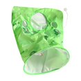 thumbnail image 2 of Túnel interior para gatos, bolsa de tubo para mascotas, juguete plegable para gatos, juguete rompecabezas para gatos, para esconderse y entrenar Verde, 2 of 9