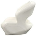 thumbnail image 3 of Wise Marine Boat Mid Back Bucket Seat 3337-1892 | Razor White Vinyl, 3 of 6