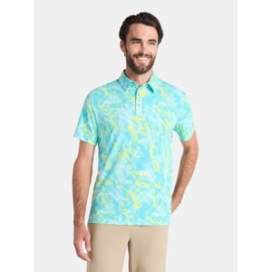 Birdie Bound Men's Golf Polo Shirt with UPF 50+ Protection