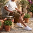 thumbnail image 5 of Hsovts Men's Casual Cargo Shorts Elastic Drawstring Waist Shorts with Spacious Side Cargo Pockets Outdoor Activities Khaki 2XL, 5 of 8