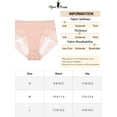 thumbnail image 7 of INSPIRE CHIC Women's Plus Size Mid-Rise Lace Trim Casual Underwear, 7 of 7