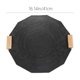 thumbnail image 3 of Sartén hexagonal para parrilla exterior revestida, 41 cm, antiadherente gruesa, multiusos, 3 of 7