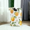 thumbnail image 6 of Yayeee Freestanding Laundry Hamper with Handle Collapsible Large Storage Basket for Clothes, Orange Bees, 6 of 7