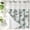 Green, variant on Lfeey Floral No Hook Double Layer Shower Curtain, Watercolor Pattern in Beige Grey, Waterproof, 71x71inch