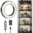 thumbnail image 1 of Grow Lights for Indoor Plants LEDs Full Spectrum LED Plant Grow Light V/A Under Cabinet Grow Lamp with Auto Timer Hrs Lighting Mode Brightness Levels Tri Head, 1 of 7