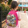 thumbnail image 5 of Gravity Falls Small Backpack Lightweight & Durable School Bag Large Capacity Printed Rucksack Schoolbag, 5 of 6
