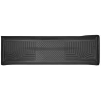 Husky Liners 19701 Weatherbeater Floor Mat Fits 2011-2016 Ford F-250/F-350/F-450 Crew Cab w/w/o Manual Transfer Case/Foot Rest 2nd Row Liner 1pc Black