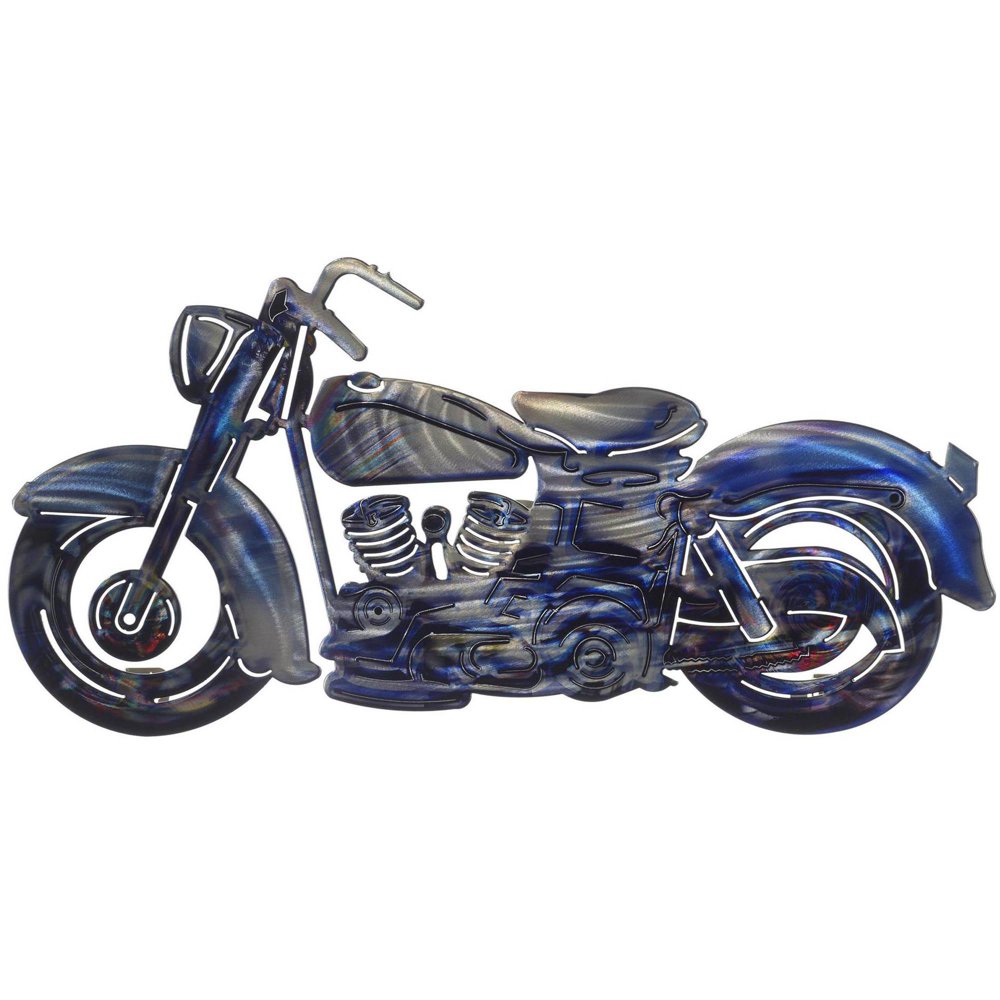 Metal Wall Art 3D Medium Motorcycle Wall Art by Next Innovations