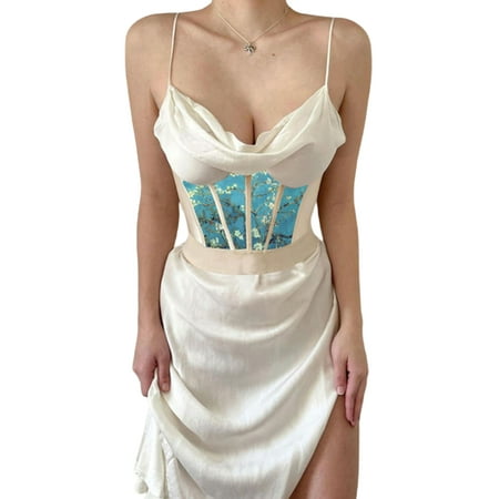 

Huakaishijie Women s Corset Body Shapes Girdles Tight Vest Slimming Waist Bands Corsets Waist Cover