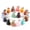 13x18mm., variant on 50pcs/lot Natural Stone Moon Pendants Charms Necklace For Jewelry Making -17x21mm