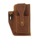 thumbnail image 1 of Funda para teléfono con cinturón, funda para teléfono celular con cinturón, funda para teléfono con cinturón, riñonera marrón, 1 of 7