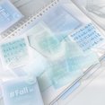thumbnail image 3 of 1 Box Sticky Notes Gradient Self-adhesive Great Stickiness Different Smooth Writing Scrapbooking Decoration Translucent Diverse, 3 of 7