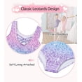 thumbnail image 4 of Lanbubble Gymnastic Leotard for Girls Sleeveless Ballet Dance Dress Outfit with Skirt Hair Scrunchie 5-9 Years, 4 of 6