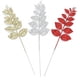 thumbnail image 4 of Nvzi Guirnalda de hojas artificiales para árbol de Navidad, decoración colgante para boda, color rojo, 4 of 5