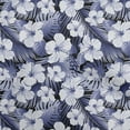 thumbnail image 1 of oneOone Viscose Jersey Blue Fabric Tropical Floral Diy Clothing Quilting Fabric Print Fabric By Yard 60 Inch Wide, 1 of 4