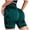 Dark Green, variant on Womens High Waisted Biker Shorts Workout Yoga Running Tummy Control Spandex Short (Black, XL)
