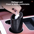 thumbnail image 3 of Soumake Car Trash Can Bin with Lid Leakproof Design Small Size Portable Automotive Waste Bin Ash Holder Car Interior Organizer, 3 of 8