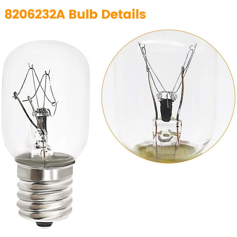 8206232a | Whirlpool Microwave Light Bulb