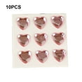 thumbnail image 4 of Wweixi 10 Sheets Rhinestone Stickers Children Hand Acrylic Decals Three-dimensional Student DIY Love Heart Crafts Label Table Party Pink, 4 of 5