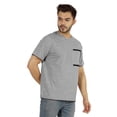 thumbnail image 2 of Inkmeso Men's Round Neck T-Shirts Casual Basic Shirts Short Sleeve Patch Pocket Tee, 2 of 7