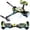 Speed Green, variant on SISIGAD Hoverboard & Go Kart, 6.5" Self Balancing Scooter Hover Board with Seat Bluetooth Wheels LED Lights for Kids Ages 6-12