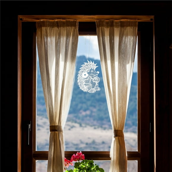 Window Hanging Hedgehog