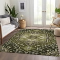 thumbnail image 6 of Addison Rugs Mayfield Premium Machine Washable Traditional Oriental Olive Rectangle Rug, 8' x 10', 6 of 6