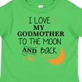 thumbnail image 4 of Inktastic I Love My Godmother to the Moon and Back Boys or Girls Toddler T-Shirt, 4 of 5