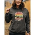 thumbnail image 2 of Rustic Countryside Living Graphic Hoodie for Women and Men, Unisex Cozy Pullover Sweatshirt, Vintage Rustic Farmhouse Country Style Top, Casual Outfit Gift for, 2 of 5