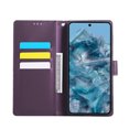 thumbnail image 7 of Allytechgroup Wallet Flip Case for Google Pixel 8 Pro with Lanyard, Built-in Credit Card Slot RFID Blocking PU Leather Stand Case Shockproof Full Body Cover for Women Girls, Darkpurple, 7 of 7