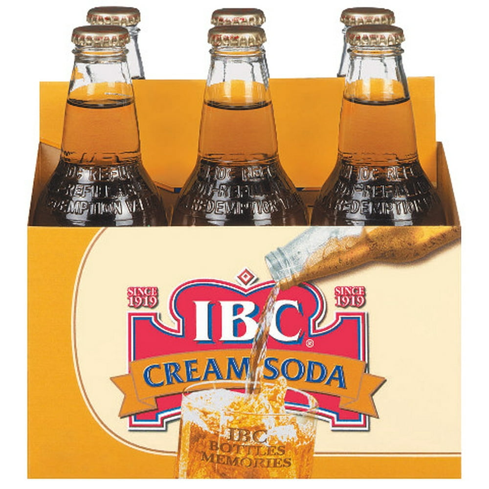 IBC CaffeineFree Cream Soda, 12 Fl. Oz.