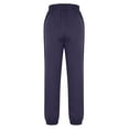 thumbnail image 5 of Women Sweatpants with Pockets MIUOWANP Women'S Elastic-Lace-Up Casual Solid Color Sports Casual Pants Dark Blue XL, 5 of 5