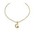 thumbnail image 2 of Retro Moon Necklace, 2 of 3