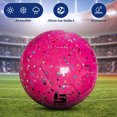 thumbnail image 4 of Balón de fútbol Toystoory brillante para niñas tamaño 5 regalo de fiesta y festival, 4 of 6