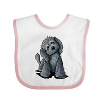 Inktastic Curious Black Doodle Boys or Girls Baby Bib