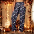 thumbnail image 2 of DHFJKG Womens Halloween Pajama Pants Ladies Pumpkin Ghost Pajamas Cute Soft Loungewear Pants, 2 of 5