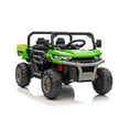 thumbnail image 4 of Blazin' Wheels 12V Battery Operated Green Utility Truck with Remote Control, 4 of 7