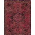 thumbnail image 1 of Ahgly Company Indoor Rectangle Abstract Bright Maroon Red Abstract Area Rugs, 7' x 9', 1 of 6