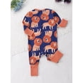 thumbnail image 4 of Emy Dola Baby Boys' Snug Fit Pajamas Bamboo Viscose Footless Baby Sleeper Newborn Boys Jumpsuit Sleep 'N Play Romper One-Piece, 4 of 6