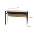 thumbnail image 5 of IRIS Office Computer Desk Table with Organizer and Cable Tray, 5 of 8