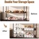 thumbnail image 5 of Shoes Slots Organizer for Closet, Shoe Rack Organizador De Zapatos for Closet Organization, Shoe Slots Organizer Shoe Storage Shoe Holder Space Saver for Entryway(1 Pack)(White), 5 of 5