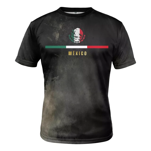 Playera Hombre México Día Del Grito Dorado Moda Retro Ikono