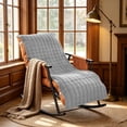 thumbnail image 4 of Thickened Flannel Recliner Pad For Chair Connecteds Seat And Backrest Cushion Warm Soft Cover For Home Office Nap, 4 of 6