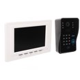 thumbnail image 3 of Cámara Inalámbrica Con Timbre De Vídeo WiFi, Audio De 2 Vías, Código RFID De 7 Pulgadas, Videoportero, Timbre Con Cámara IR, De Control De Acceso A TV 1000 Para, 3 of 7