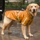 thumbnail image 5 of Impermeable para mascotas Impermeable cortavientos con capucha y tiras reflectantes Poncho para perros medianos y grandes de 4,5 a 8 kg, 5 of 6