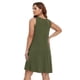 thumbnail image 3 of Vestido casual sin mangas Sundress BELAROI con cuello en V y holgado para mujer, 3 of 6